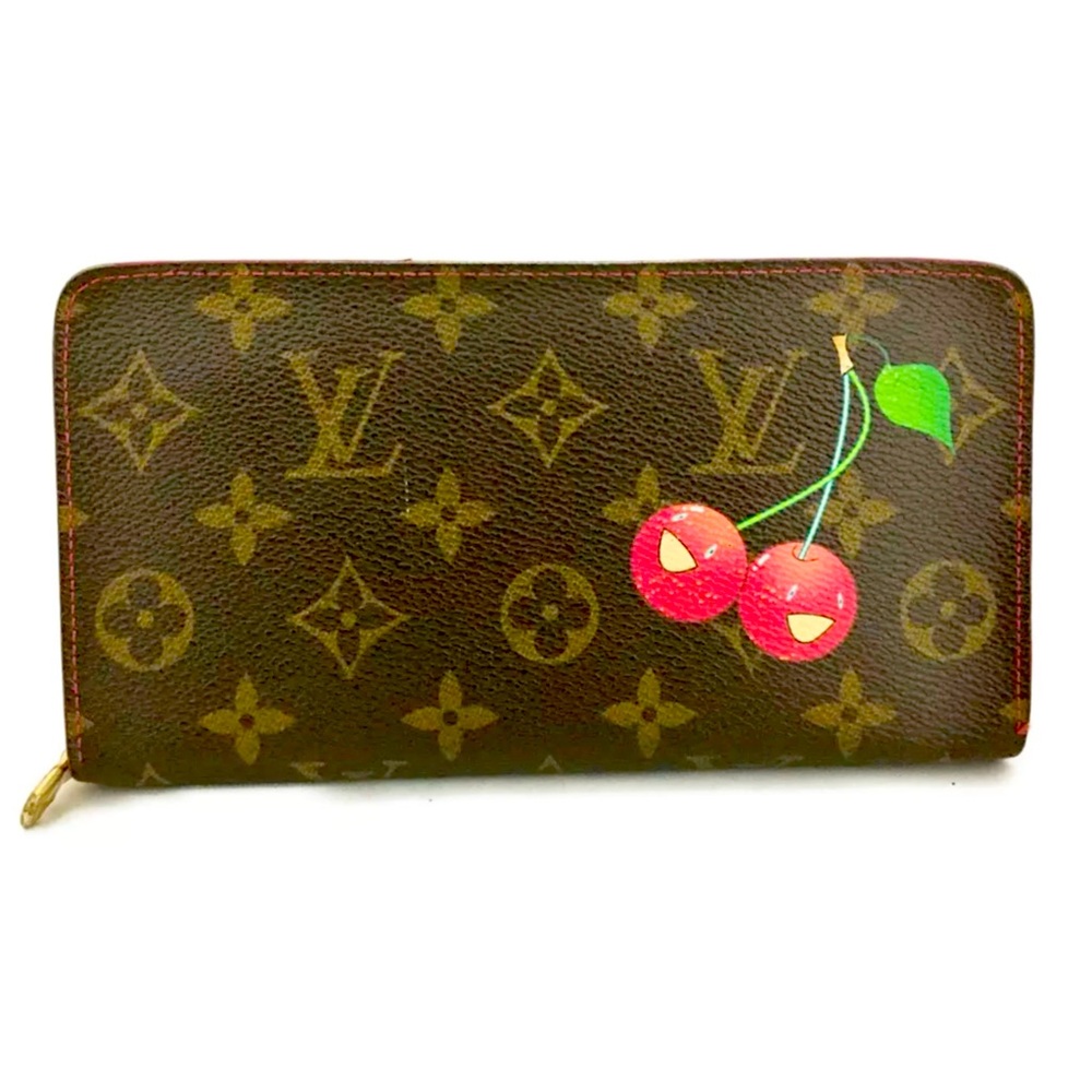 RARE -  Louis Vuitton Monogram Cerises Porte Monnaie Zippy wallet